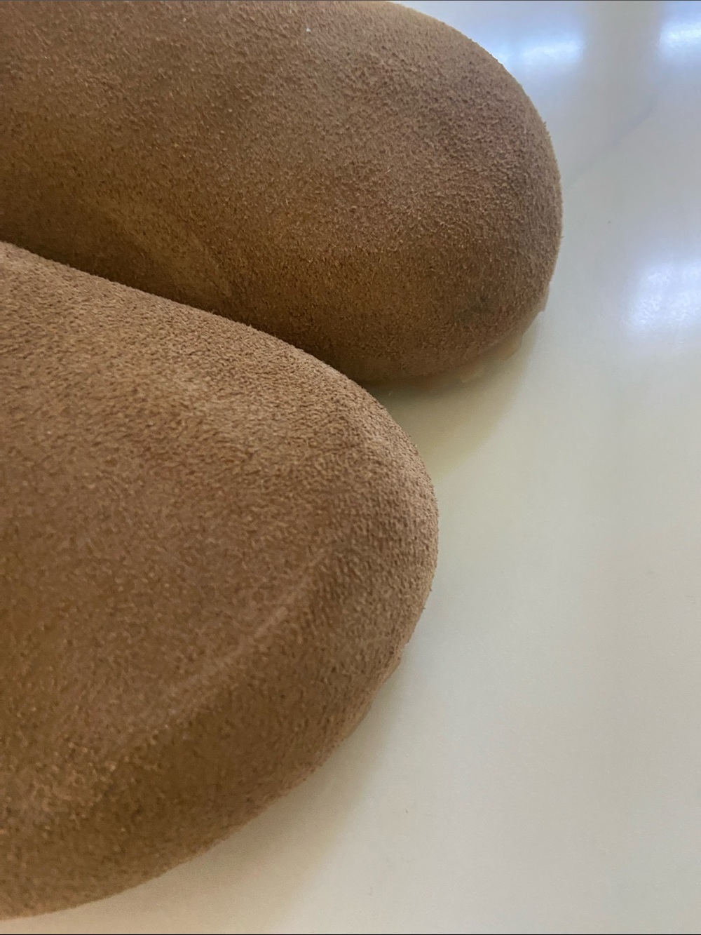 CHIC Suede Mule Clogs in Brown - Picture 14 of 14